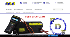 Desktop Screenshot of fdfbatterie.com